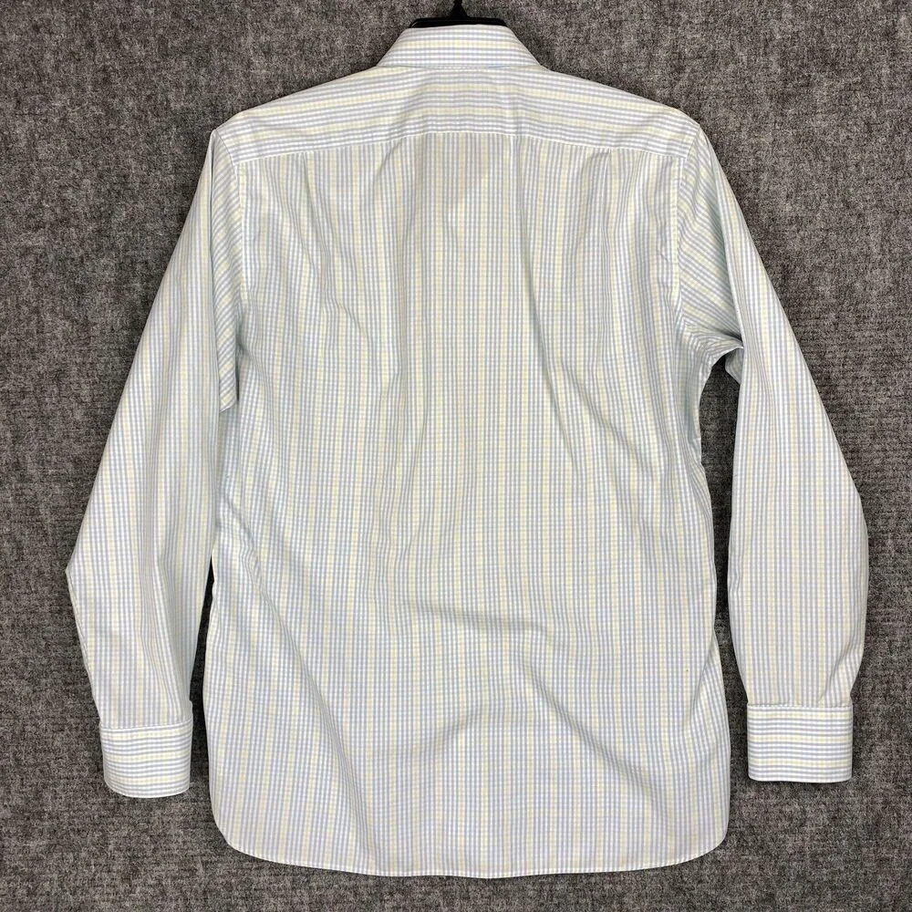 J Crew Academia Shirt Men L‎ Wrinkle Free Classic Fit Smart Thompson Shirtings
